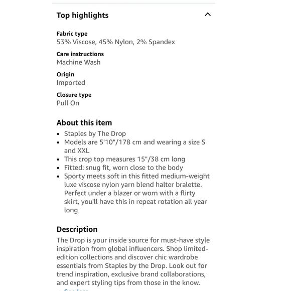 The Drop Green Holtar Top Plus 3x New With Tags - Picture 5 of 8